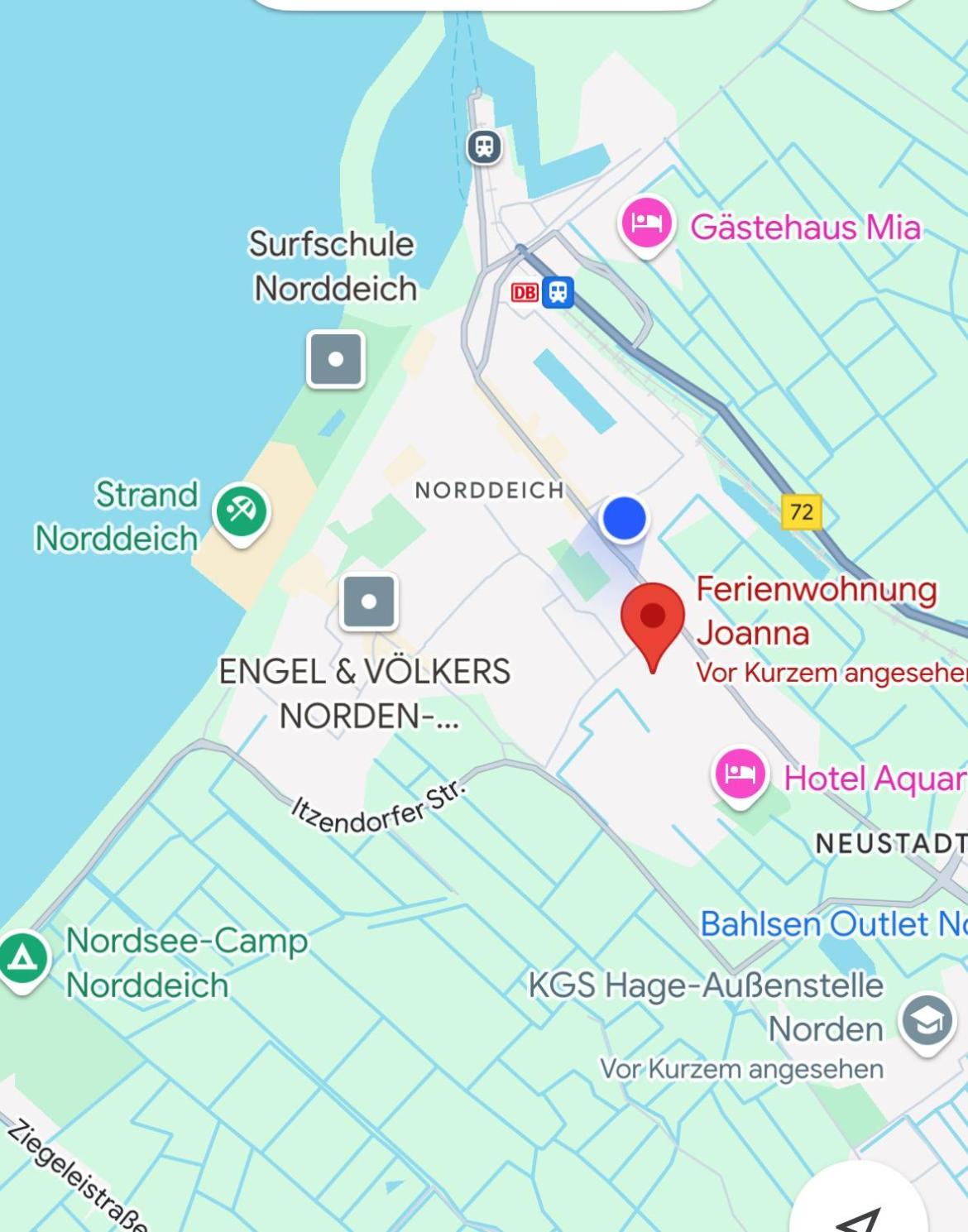 Ferienwohnung Joanna Norddeich  Exteriér fotografie